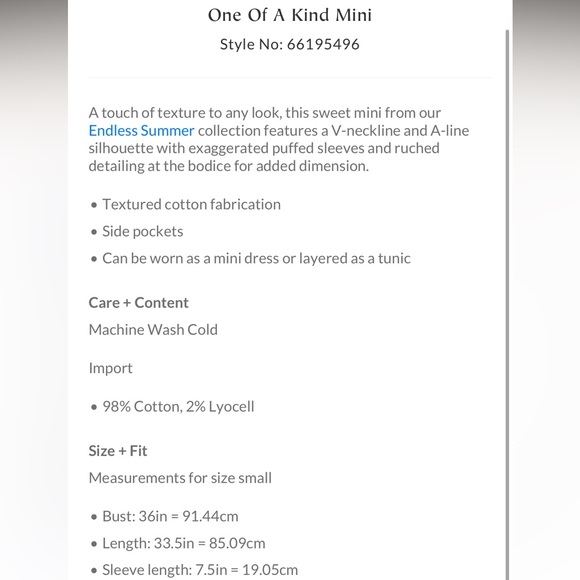 FREE PEOPLE One Of A Kind Mini - Picture 5 of 6